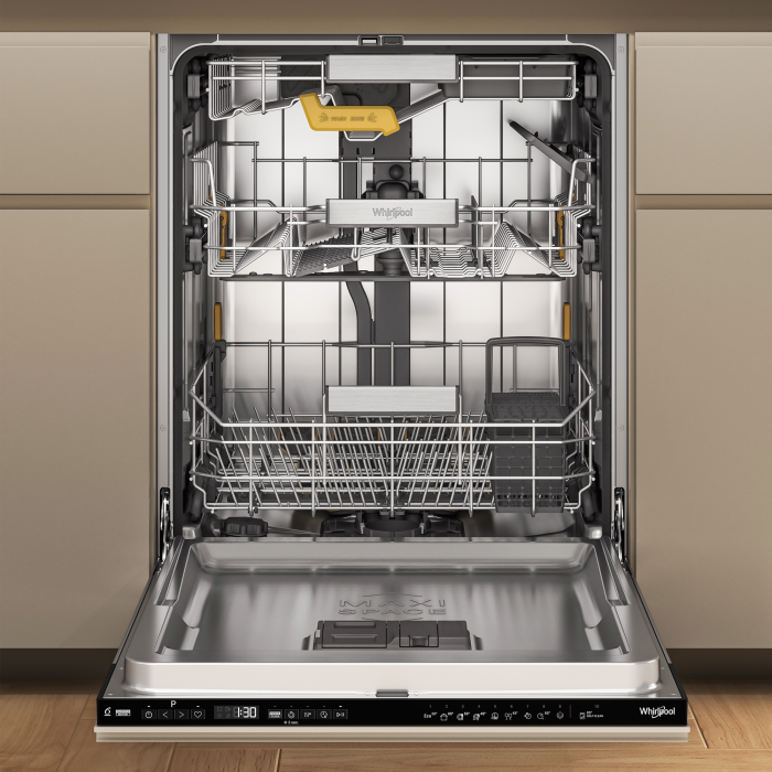 Whirlpool 惠而浦 W8IHP42LUK 60厘米 第6感 PowerClean Pro 嵌入式洗碗碟機