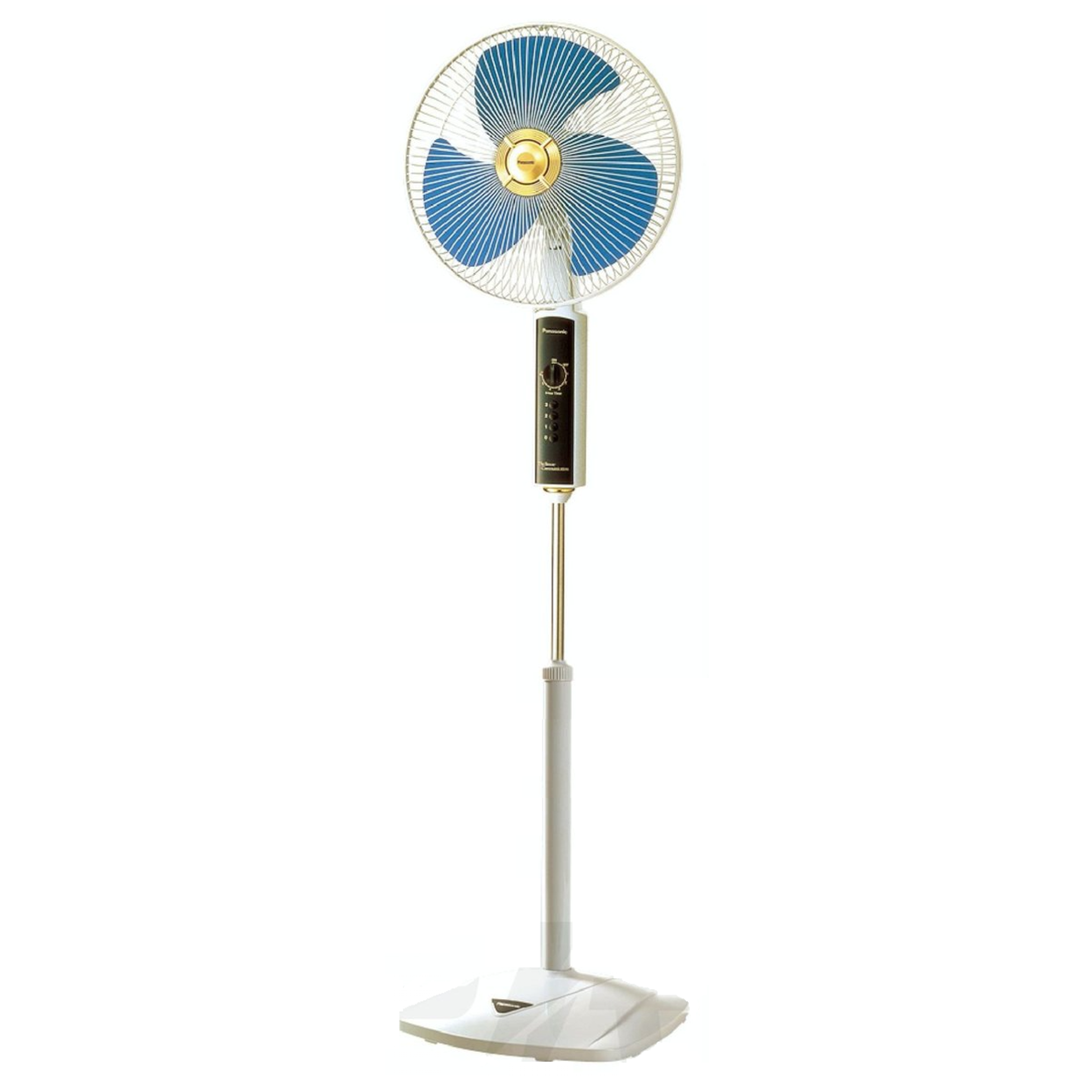 Panasonic 樂聲 F-407XH-BL 16吋 座地風扇 (灰色 + 藍色扇葉)
