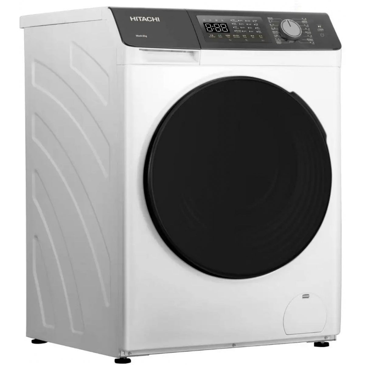 Hitachi 日立 BD-802HVOW 8.0公斤 1200轉 變頻蒸氣護理前置式洗衣機