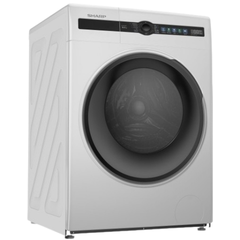 Sharp 聲寶 ES-FH8CH-W 8.0公斤 1200轉 蒸氣抗菌 前置式洗衣機 (白色)