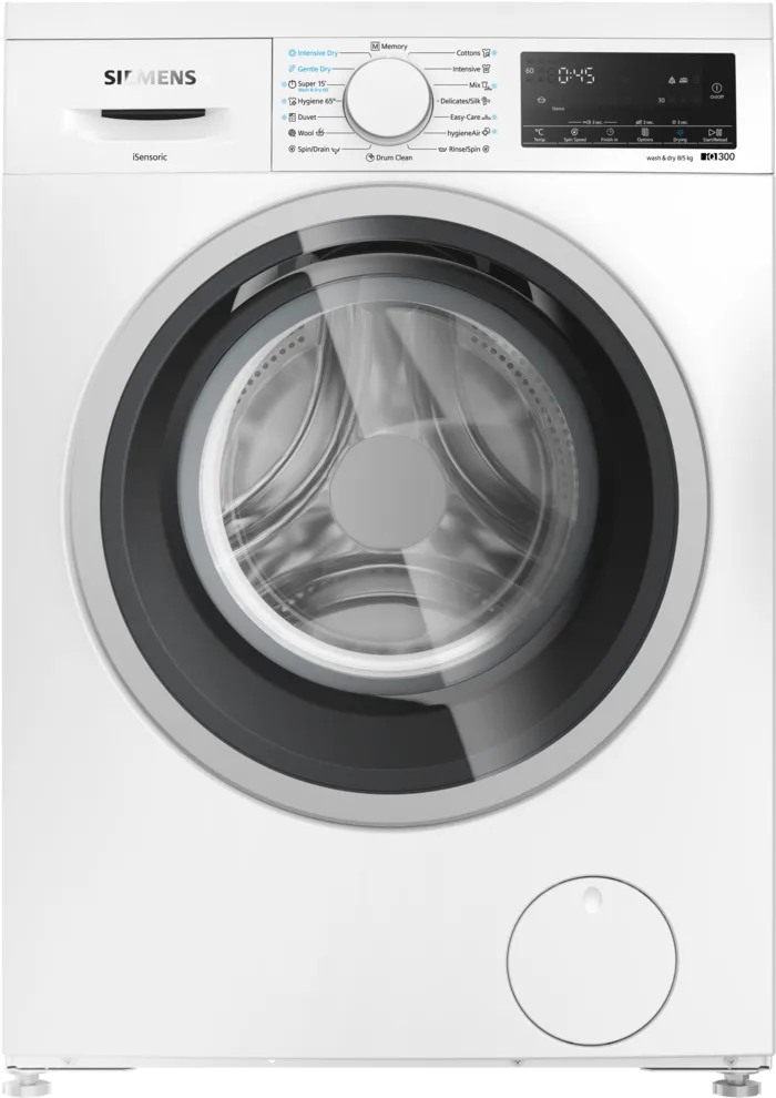 Siemens 西門子 WD14S469HK 洗衣8.0公斤 + 乾衣5.0公斤 1400轉 iQ300 前置式纖薄洗衣乾衣機