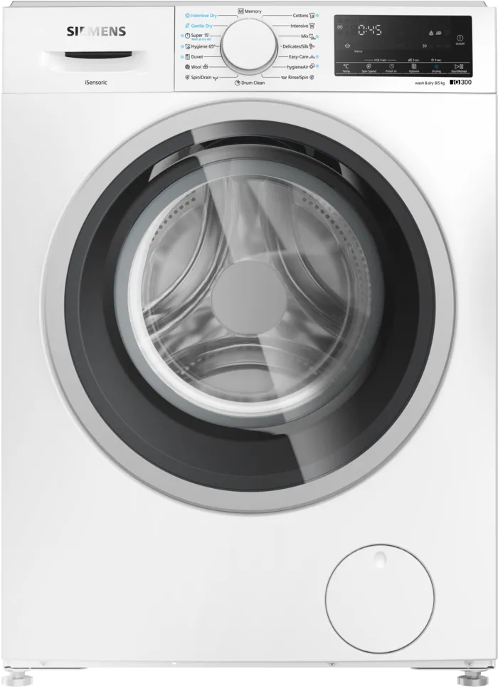 Siemens 西門子 WD14S469BU 洗衣8.0公斤 + 乾衣5.0公斤 1400轉 iQ300 前置式纖薄洗衣乾衣機