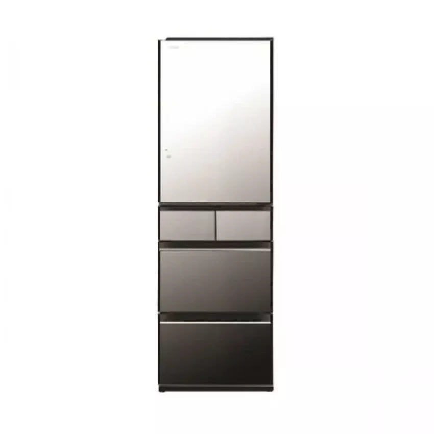 Hitachi 日立 R-G420KHL 305公升 五門雪櫃 (晶鑽鏡面/晶亮香檳金) (左門鉸)