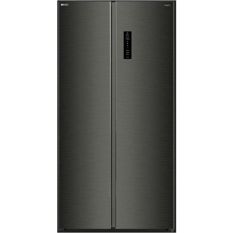Whirlpool 惠而浦 WF2X610NBHK 584公升 對門式雪櫃 (黑色不銹鋼色)