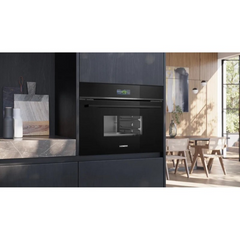 Siemens 西門子 CD714GXB1W 60厘米 38公升 iQ700 嵌入式蒸爐 (黑色)
