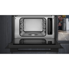 Siemens 西門子 CD714GXB1W 60厘米 38公升 iQ700 嵌入式蒸爐 (黑色)