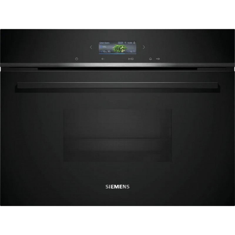 Siemens 西門子 CD714GXB1W 60厘米 38公升 iQ700 嵌入式蒸爐 (黑色)