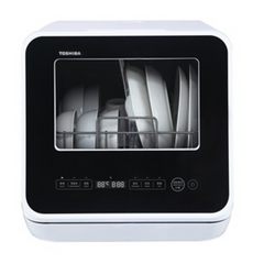 Toshiba 東芝 DWS-22AHK 獨立式免安裝洗碗碟機 (白色)