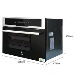 Electrolux 伊萊克斯 EBS306GA 嵌入式觸控多功能電蒸爐