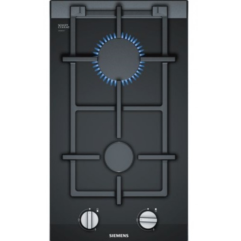 Siemens 西門子 ER3A6BD70L 30厘米 2800瓦 iQ700 嵌入式雙頭石油氣爐 (深遂黑)