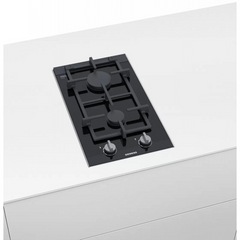 Siemens 西門子 ER3A6BD70L 30厘米 2800瓦 iQ700 嵌入式雙頭石油氣爐 (深遂黑)