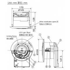 Panasonic 樂聲 FV-15CSD1H Air-e nanoe® X 納米離子機 (天花式)