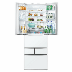 Toshiba 東芝 GR-RM598WE-PGA 451公升 變頻六門雪櫃 (淡珍珠白/絲霧白)