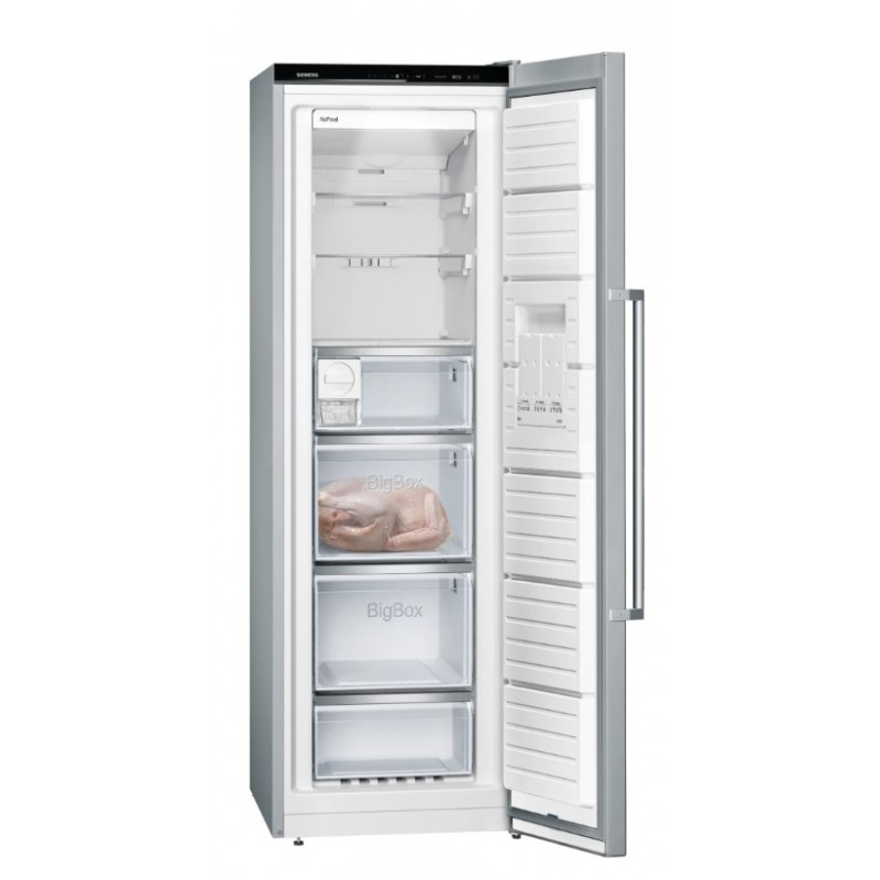 Siemens 西門子 GS36NAIEP 242公升 iQ500 單門雪櫃 (不銹鋼色)