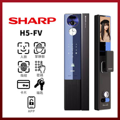 SHARP 聲寶 H5-FV 掌靜脈智能門鎖