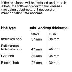 Bosch HBG978NB1 Series 8 71公升 嵌入式烔爐