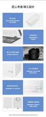 Haier 海爾 BC/BD-100GHW9D 100公升 一機六用單門雪櫃