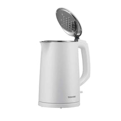 Toshiba 東芝 KT-14DHUHK 1.4公升 無線雙層電熱水壺 (白色)