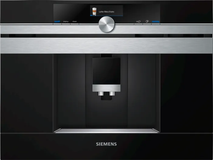 Siemens 西門子 CT636LES6 19巴 iQ700 嵌入式咖啡機 (不銹鋼色)