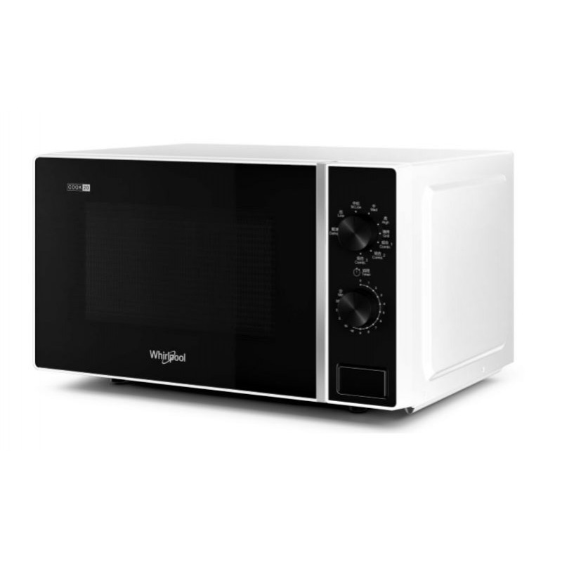 Whirlpool 惠而浦 MG2006W 20公升 旋鈕式燒烤微波爐 (白色)