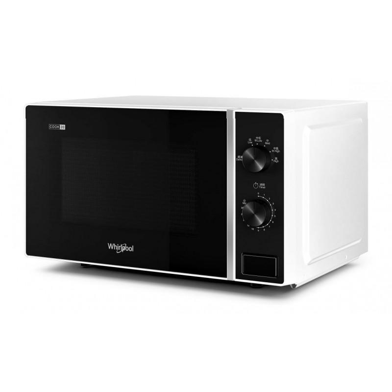 Whirlpool 惠而浦 MS2003W 20公升 800瓦 旋鈕式微波爐