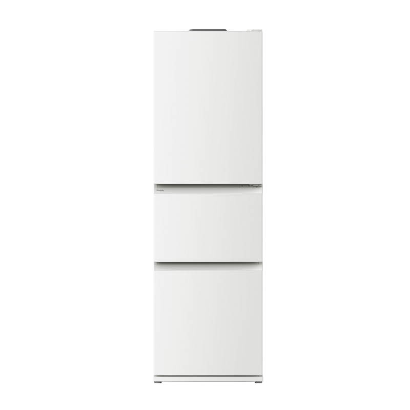 Panasonic 樂聲 NR-C280H 284公升 窄身變頻三門雪櫃 （無印白/不鏽鋼銀）