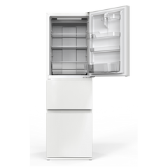 Panasonic 樂聲 NR-C280H 284公升 窄身變頻三門雪櫃 （無印白/不鏽鋼銀）
