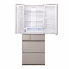 Panasonic 樂聲 NR-F607HX 588公升 ECONAVI 智慧節能六門雪櫃 (黑鋼鏡/香檳金/閃亮白)