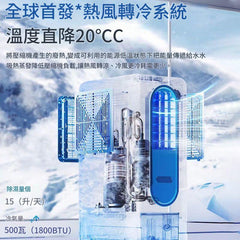 韓碼 PCX5R-18MB 0.25匹 免喉式移動冷氣機