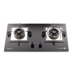 ELECTRIQ QTG-E338 75厘米 嵌入式雙頭煤氣爐