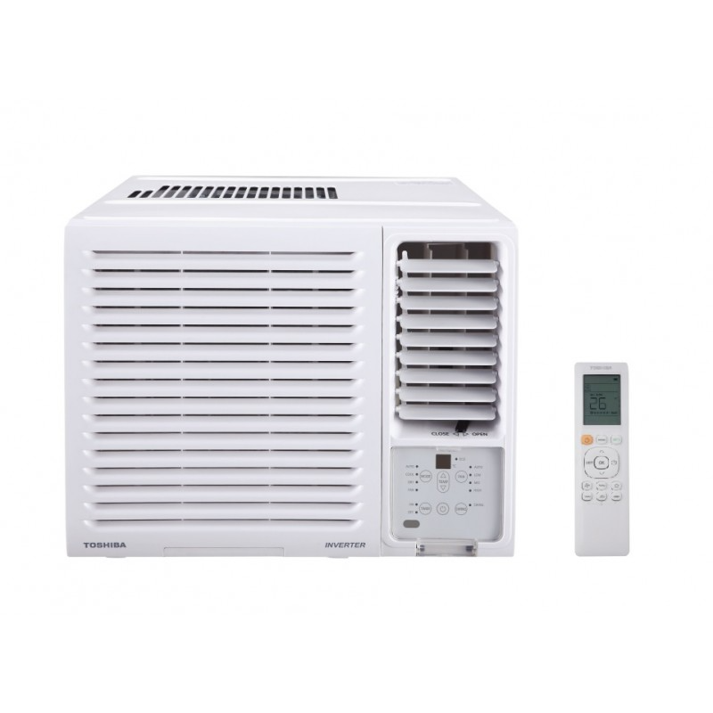 Toshiba 東芝 RAC-12G3CVRGR-HK 1.5匹 變頻淨冷 窗口式冷氣機 (獨立抽濕系列) (附遙控)