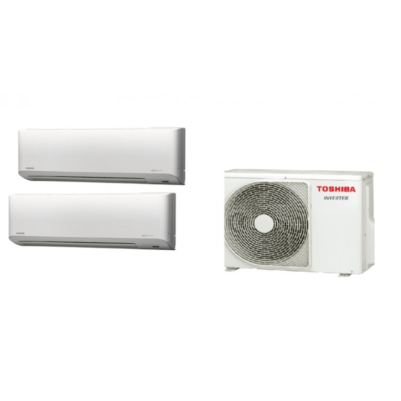 Toshiba 東芝 RAS-M13N4KCV/RAS-M10N4KCV 1.5匹+1匹 變頻淨冷 多聯式分體冷氣機 (附遙控)