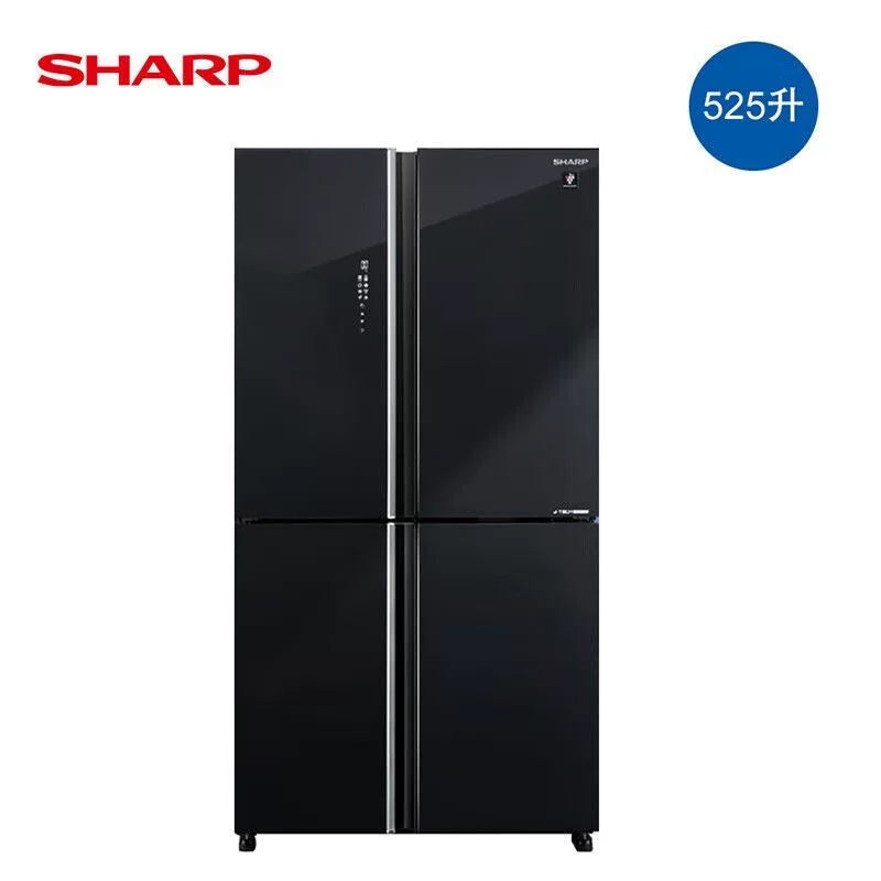 SHARP 聲寶 SJ-GX75F-BK 525公升 十字四門雪櫃