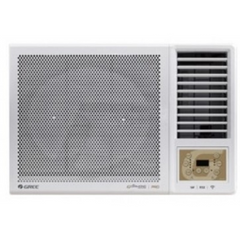 GWF12P 1.5匹 R32 G-Panel 雙黑鑽 變頻淨冷 窗口式冷氣機