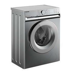 Toshiba 東芝 TW-BL80A2H 7.0公斤 1200轉 400mm超薄身前置式變頻洗衣機 (白色/霧銀灰色)