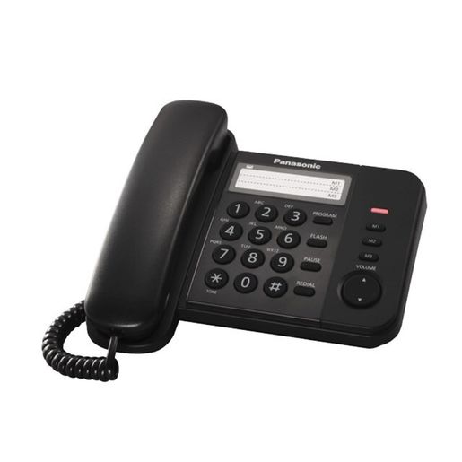 Panasonic 樂聲 KX-TS520MX-B 有線電話 (黑色)