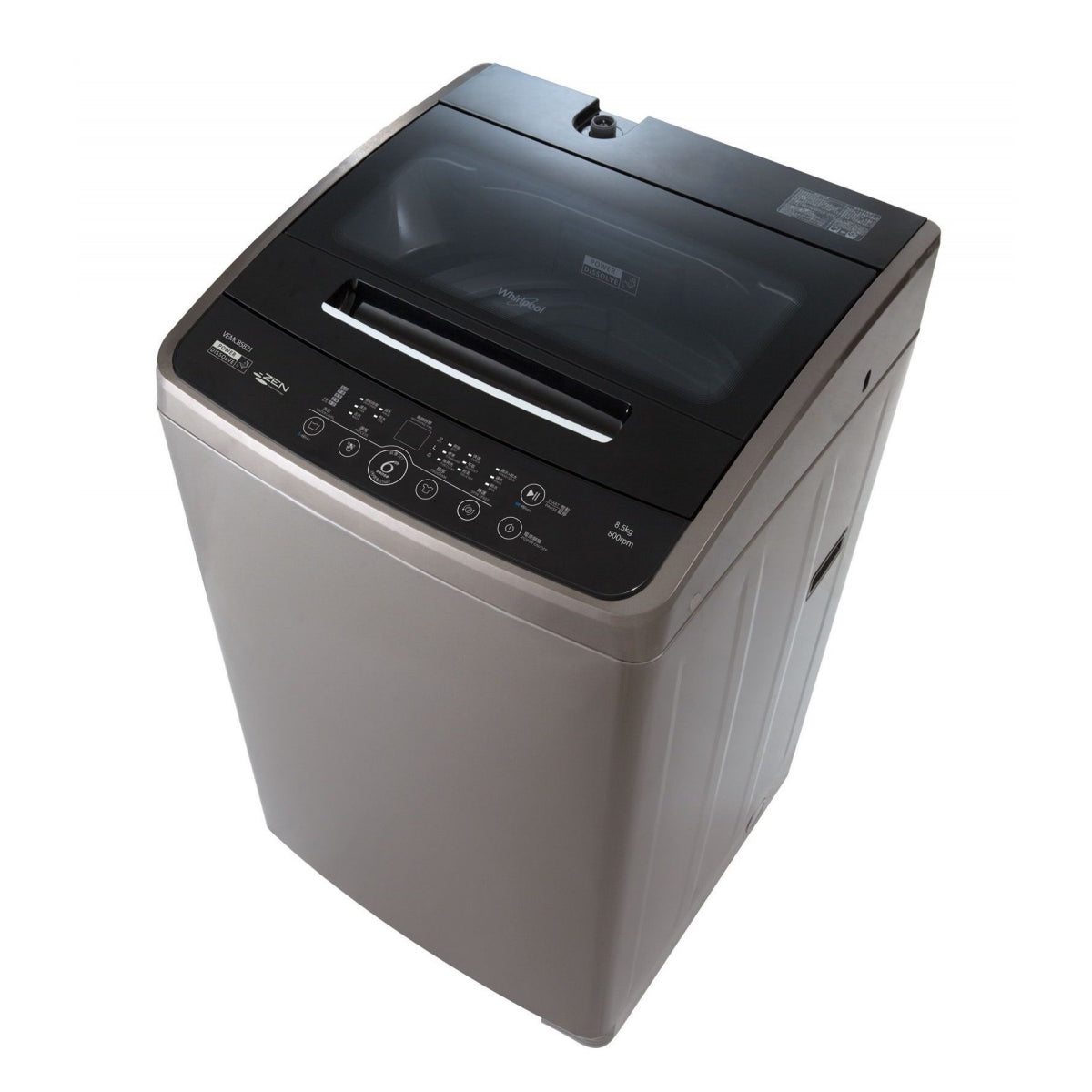 Whirlpool 惠而浦 VEMC85821 8.5公斤 800轉 日式洗衣機