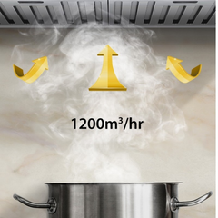 Whirlpool 惠而浦 WT9BTAS AirClean Power+ 90厘米 掛牆煙囱式電熱清洗抽油煙機