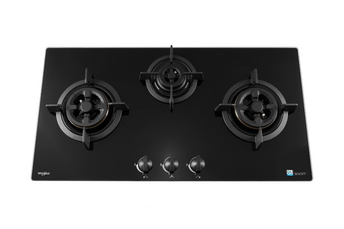 Whirlpool 惠而浦 AGA301/BP 86厘米 5000瓦 嵌入式三頭石油氣煮食爐