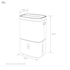 Electrolux 伊萊克斯 ED1251DC 24公升 UltimateHome500 2合1 空氣淨化抽濕機 (沉穩灰)