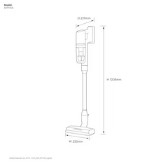 Electrolux 伊萊克斯 EFP71515 UltimateHome700 極致輕量強效無線吸塵機 (琥珀棕)