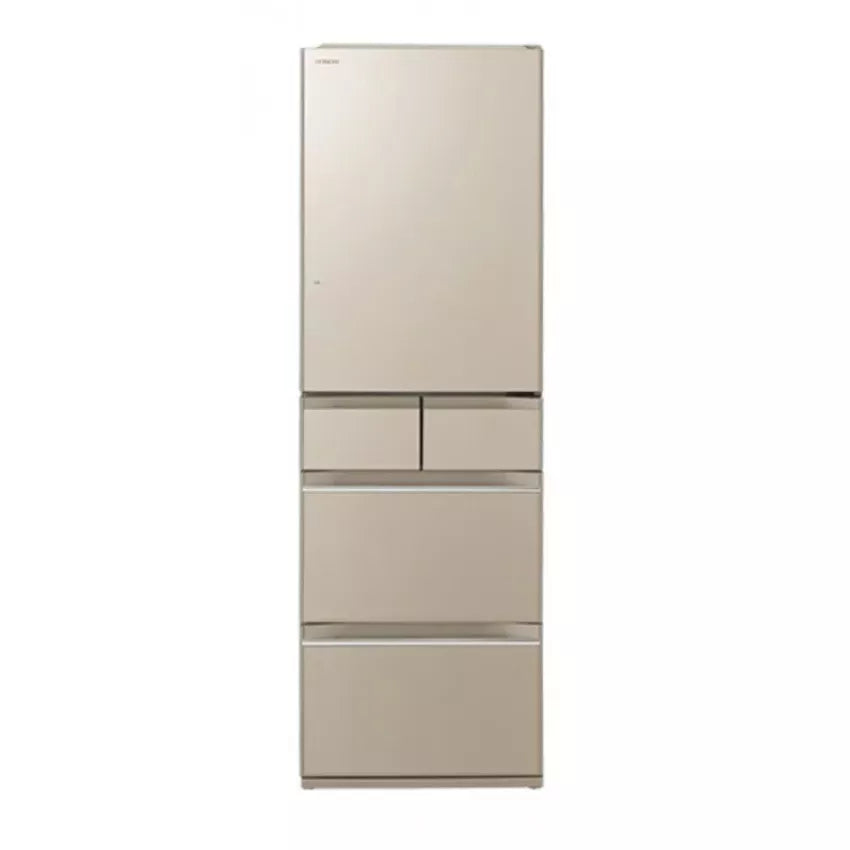 Hitachi 日立 R-G420KHL 305公升 五門雪櫃 (晶鑽鏡面/晶亮香檳金) (左門鉸)