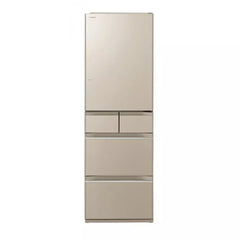 Hitachi 日立 R-HWS480KHL 365公升 五門雪櫃 (晶鑽鏡面/晶瑩香檳金) (左門鉸)