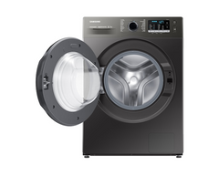 Samsung 三星 WW80AGAS21AXSH 8.0公斤 1200轉 纖巧前置式數碼變頻洗衣機 蒸氣除菌 Ecobubble™（銀灰色）