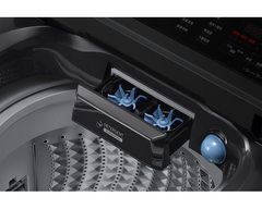 Samsung 三星 WA80F10S2CSH 10.0公斤 700轉 Bespoke AI 頂揭式洗衣機 低排水位（黑曜灰）
