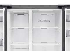 Samsung 三星 RS70F65Q1TSH 647公升 Bespoke AI 大型對門式雪櫃 (銀色)