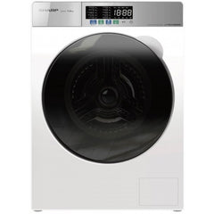 Sharp 聲寶 ES-FW70AJ-W 7.0公斤 1000轉 Pro Flex 蒸氣抗菌 纖薄前置式洗衣機 (白色)