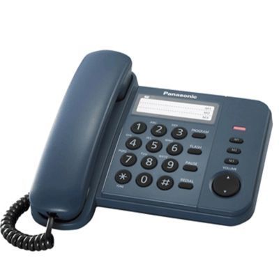 Panasonic 樂聲 KX-TS520MX-C 有線電話 (藍色)