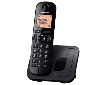 Panasonic 樂聲 KX-TGC210HK-B 室內無線電話 (黑色)
